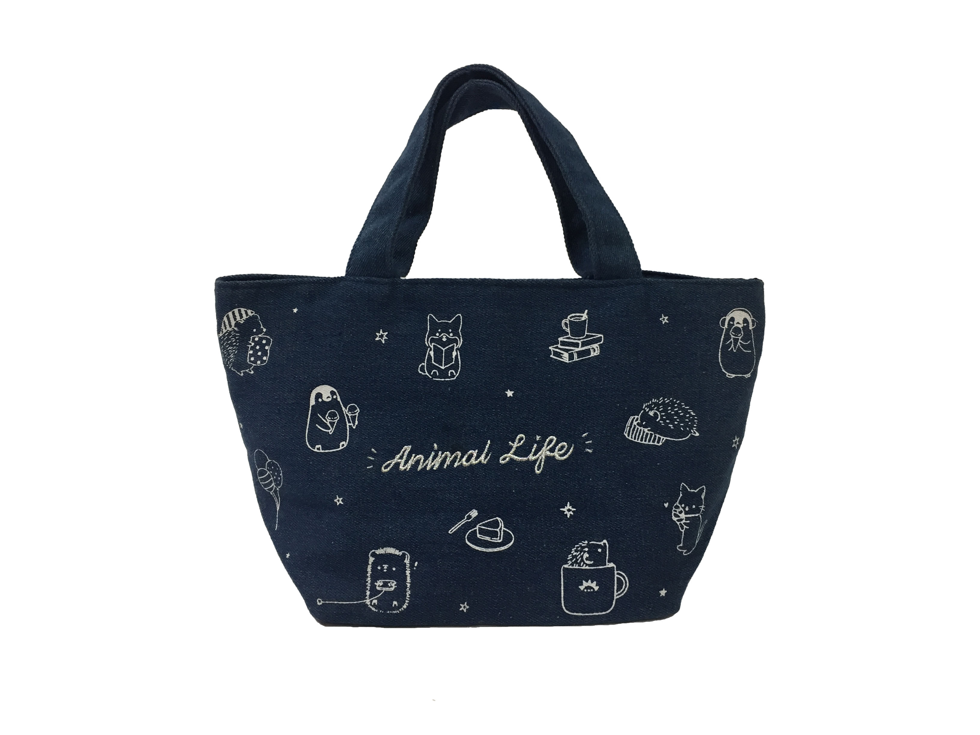 便当袋深蓝正 便当袋深蓝正